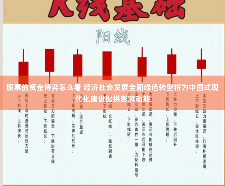 股票的资金博弈怎么看 经济社会发展全面绿色转型将为中国式现代化建设提供澎湃动能